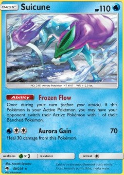 Suicune LOT-59 Holo Rare Good Englisch Reverse Holo