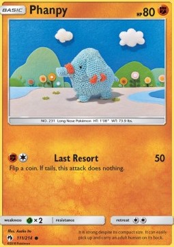 Phanpy LOT-111 Common Light Played Deutsch Reverse Holo