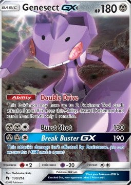 Genesect GX LOT-130 Ultra Rare Excellent Deutsch