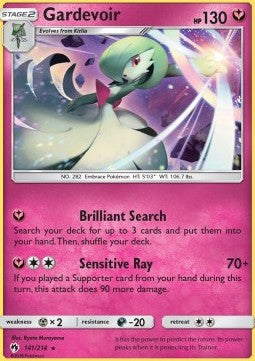 Gardevoir LOT-141 Holo Rare Near Mint Englisch