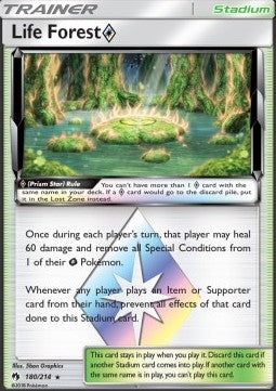 Lebenswald ◇ LOT-180 Holo Rare Good Deutsch