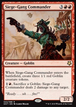 Siege-Gang Commander GNT-42 Rare Near Mint Englisch