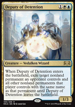 Deputy of Detention RNA-165 Rare Good Englisch