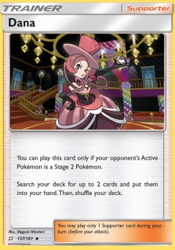 Dana TEU-137 Uncommon Good Englisch Reverse Holo