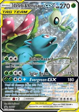 Celebi & Venusaur GX SM-167 Promo Near Mint Englisch GSG 8,5