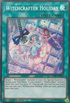 Hexwerker-Pause INCH-DE021 Secret Rare Excellent Deutsch 1. Auflage