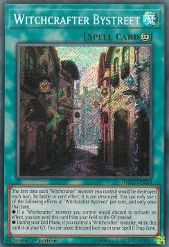 Hexwerker-Seitenstraße INCH-DE024 Secret Rare Near Mint Deutsch 1. Auflage