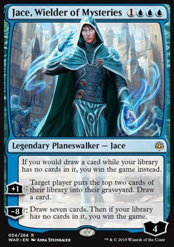 Jace, Beherrscher der Mysterien WAR-54 Rare Near Mint Deutsch