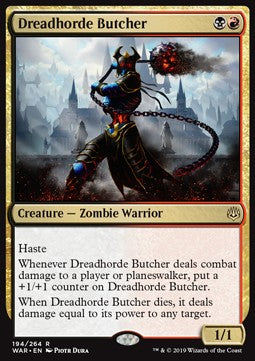 Dreadhorde Butcher WAR-194 Rare Excellent Englisch