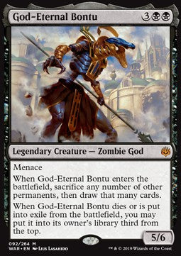 God-Eternal Bontu WAR-92 Mythic Excellent Englisch
