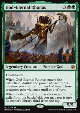 God-Eternal Rhonas WAR-163 Mythic Excellent Englisch Foil