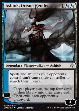 Ashiok, Dream Render WAR-228 Uncommon Near Mint Englisch