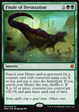 Finale of Devastation WAR-160 Mythic Good Englisch