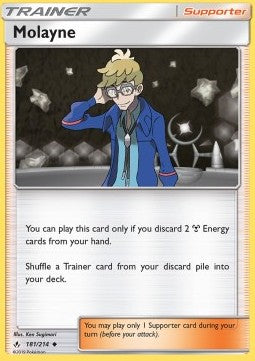 Marlon UNB-181 Uncommon Excellent Deutsch Reverse Holo