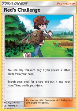 Rots Herausforderung UNB-184 Holo Rare Light Played Deutsch