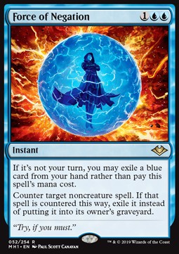Force of Negation MH1-52 Rare Near Mint Englisch