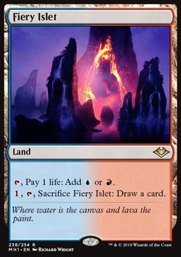 Fiery Islet MH1-238 Rare Excellent Englisch