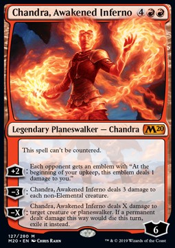 Chandra, Awakened Inferno M20-127 Mythic Excellent Englisch