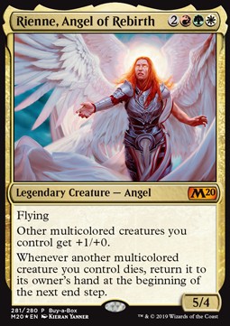 Rienne, Engel der Wiedergeburt BABP-M20 Mythic Excellent Deutsch Foil