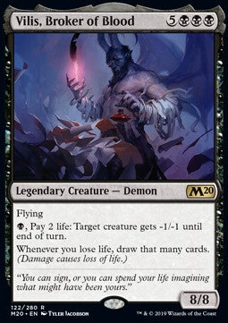 Vilis, Broker of Blood M20-122 Rare Excellent Englisch