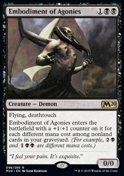 Embodiment of Agonies M20-98 Rare Near Mint Englisch
