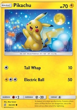 Pikachu UNM-56 Common Good Deutsch