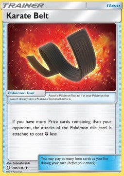 Karategürtel UNM-201 Uncommon Light Played Deutsch Reverse Holo