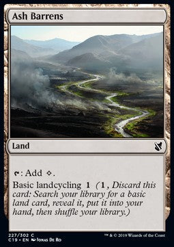 Ash Barrens C19-227 Common Near Mint Englisch