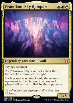 Pramikon, Sky Rampart C19-47 Mythic Good Englisch Foil