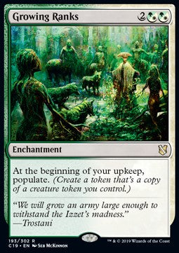 Growing Ranks C19-193 Rare Good Englisch