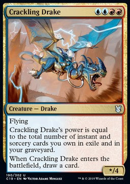 Crackling Drake C19-190 Uncommon Near Mint Englisch