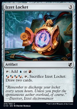 Izzet Locket C19-215 Common Near Mint Englisch