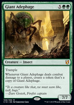 Giant Adephage C19-169 Mythic Excellent Englisch