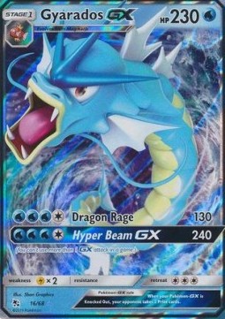 Gyarados GX HIF-16 Ultra Rare Boosterfrisch Englisch