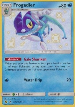 Frogadier HIF-SV12 Holo Rare Near Mint Englisch