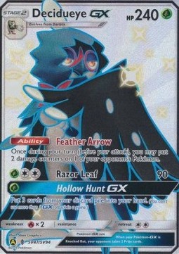 Decidueye GX HIF-SV47 Ultra Rare Excellent Englisch