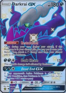 Darkrai GX HIF-SV70 Secret Rare Near Mint Englisch