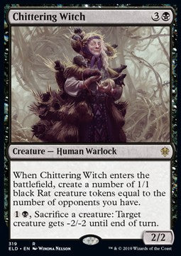 Chittering Witch XELD-319 Rare Excellent Englisch