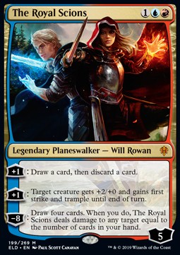 The Royal Scions ELD-199 Mythic Light Played Englisch