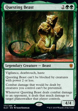 Questing Beast ELD-171 Mythic Excellent Englisch