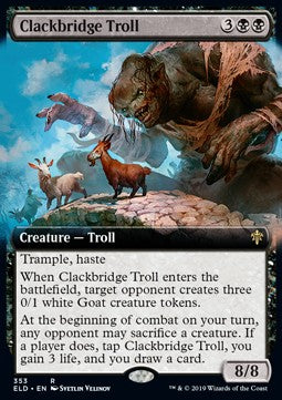 Clackbridge Troll XELD-353 Rare Near Mint Englisch
