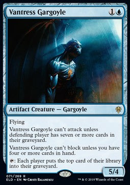 Vantress Gargoyle ELD-71 Rare Near Mint Englisch Foil