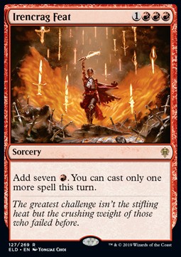 Irencrag Feat ELD-127 Rare Near Mint Englisch Foil