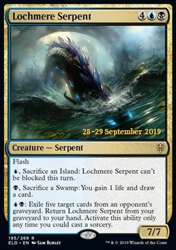 Lochmere-Seeschlange (V.1) PELD-195 Rare Near Mint Deutsch Foil