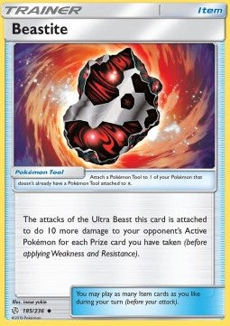 Bestienit CEC-185 Uncommon Excellent Deutsch Reverse Holo