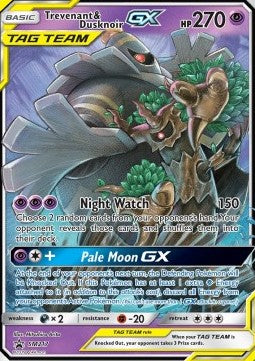 Trevenant & Dusknoir GX SM-217 Promo Excellent Englisch