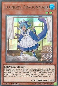 Wäsche-Drachenmädchen MYFI-016 Super Rare Near Mint Deutsch 1. Auflage