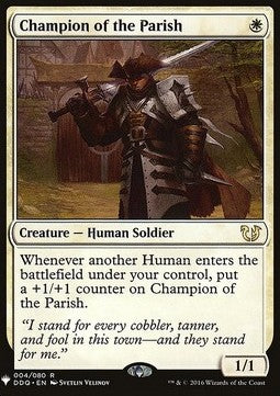 Champion of the Parish MYS-4 Rare Excellent Englisch