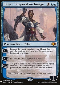Teferi, Temporal Archmage MYS-19 Mythic Near Mint Englisch