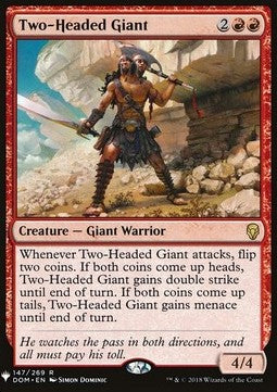 Two-Headed Giant MYS-147 Rare Near Mint Englisch